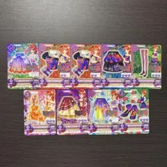 アイカツカード　サングリアロッサ　 9枚セット