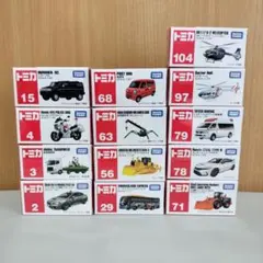 【未開封品】トミカ ミニカー 13点セットまとめ売り
