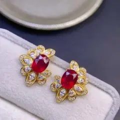卸売事前公開 天然ルベライト 1.60ct D0.61ct ピアス - メルカリ