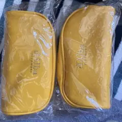 d'Alba イエローポーチ2個セット