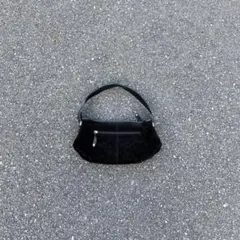 イタリア製】【90s】suede fabric shoulder bag - メルカリ