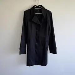 23区 オンワード樫山 トレンチコート シンプル コットン ベルト付き M