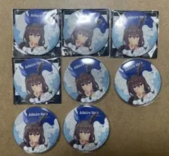 ウマ娘 アドマイヤベガ ペインタースタイル グリッター缶バッジ