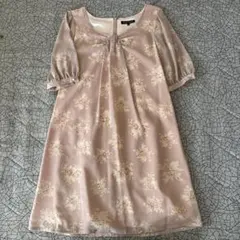 MISCH MASCH 花柄 半袖ワンピース 38