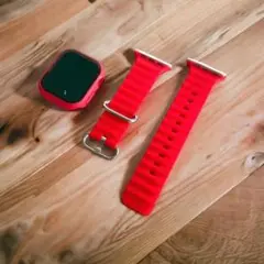 44mm 時計バンド カスタム 衝撃緩和 時計バンド スポーツ ラバー