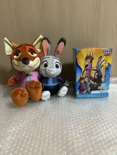 ズートピア ぬいぐるみセット ニック・ジュディ