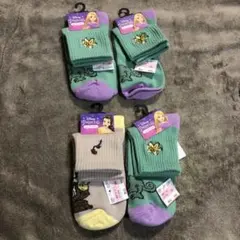 ディズニープリンセス ソックス　4足セット 23-25cm