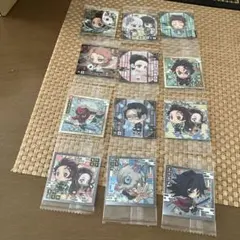 新品未使用ウエハースシール鬼滅の刃12枚セット冨岡義勇まとめ売り錆兎　鱗滝　村田