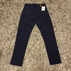 アフレン　スラックス　紺色　サイズ30