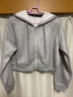 パーカー ショート丈