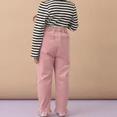 リセマイン　ハートポケット裾フリルコーデュロイパンツのサムネイル
