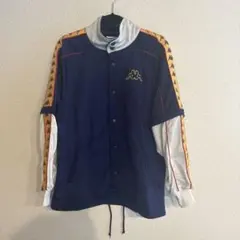 90s Kappaトラックジャケット　Mサイズ　ボタンフライ