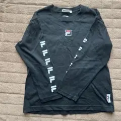 FILA ブラック 長袖Tシャツ 130