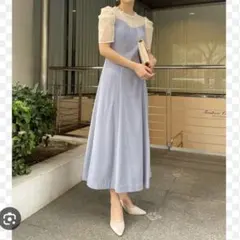 【美品】ラグナムーン　ドレス　ブルー