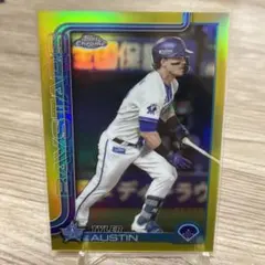 topps chrome npb 2025 オースティン　75枚限定　パラレル