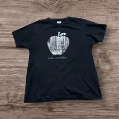 sizeL★FRUIT OF THE LOOM★アップル★Tシャツ★ネイビーのサムネイル