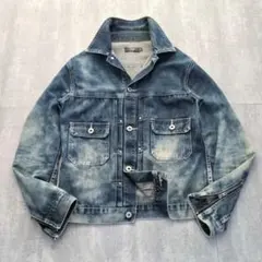 y2k Archive Gジャン/2nd/grunge/faded/denimのサムネイル