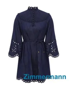ZIMMERMANN ドット柄 フリル ミニワンピース | Mercari