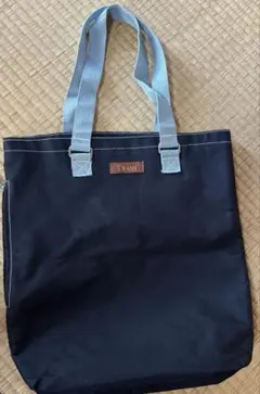 シンプル黒トートバッグ