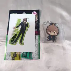 ダンガンロンパ 苗木誠 もちどる ラバスト ダイソー セリア ステッカー