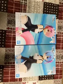 Re:ゼロ 水着フィギュア レム ラム 2体セット