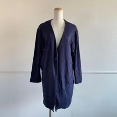 Sonny Label ソニーレーベル　長袖 カーディガン ネイビー ロング　Fのサムネイル