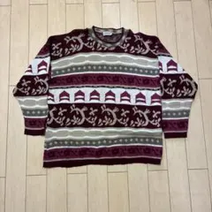 00's Made In USA ニット　ストリート