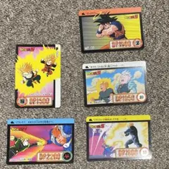 ドラゴンボールZ カードダス 5枚セット 1994年