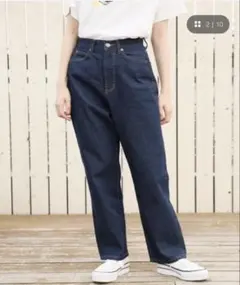 新品 タグ付【ローリーズファーム】CONE ストレートワイド デニム Lサイズのサムネイル