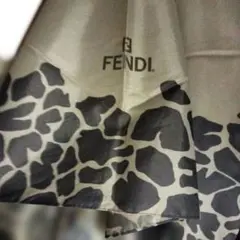 FENDI 晴雨兼用折りたたみ日傘 折りたたみ傘 アニマル柄　定価3万位のサムネイル