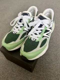 NB 990V6 made in USA 27.5cm グリーン