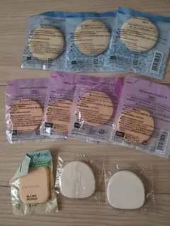 メイクスポンジ、パフの10個セット