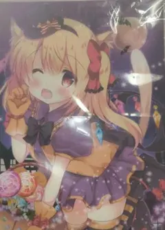 東方project フランドール・スカーレット　手書き色紙 手描きイラスト 小色紙 東方Project フランドール・スカーレット