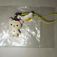 Rilakkuma 　コリラックマ タマゴテーマ ストラップのサムネイル