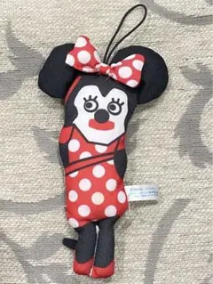 美品　キュービックマウス♡ミニーちゃんキーホルダー