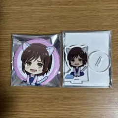 薄桜鬼 藤堂平助 会津 アクスタ 冬の市 ハローキティ アクキー オトメイト冬の市2019 薄桜鬼 サンリオ ハローキティ コラボ 藤堂平助