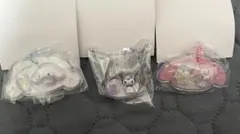 サンリオキャラクターズ パッケージチャーム　マイメロ　クロミ　シナモ　３点
