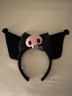 ピューロランド サンリオ クロミ カチューシャ 黒 ピンク