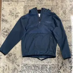 ZARAザラ キッズ フード付きプルオーバー134cm ネイビー系 裾ほつれあり