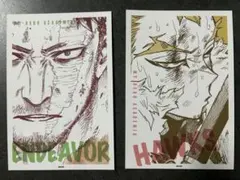 ヒロアカ原画展　ワンシーンカードコレクション　ホークス　エンデヴァー