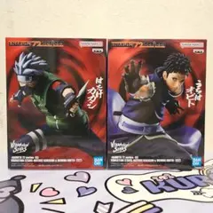 ナルト　カカシ、オビト　フィギュア2種セット