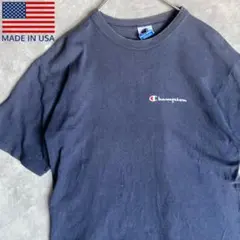 90's アメリカ製 Champion ネイビー 春夏 MADE IN USA