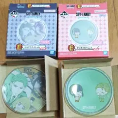 SPY×FAMILY 　ガラスプレート　 2枚セット