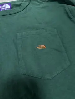 ノースフェイス　ロンT 長袖　グリーン