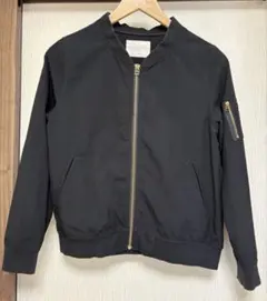 Discoat・ディスコート・ブラック MA-1風・ジャケット