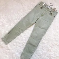 ザラ スキニーデニム パンツ(S)スリム ストレッチ カジュアルのサムネイル
