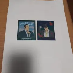 名探偵コナン　フォト風メタルステッカー　横溝重悟セット