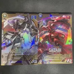 アーセナルベース νガンダム サザビー Pレア パラレル 2枚セット