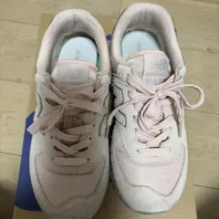 New Balance WL574 23.5cm ピンク