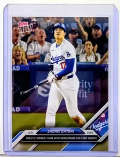 大谷翔平 TOPPS NOW 古巣エンゼルスから22号ホームランカード 328